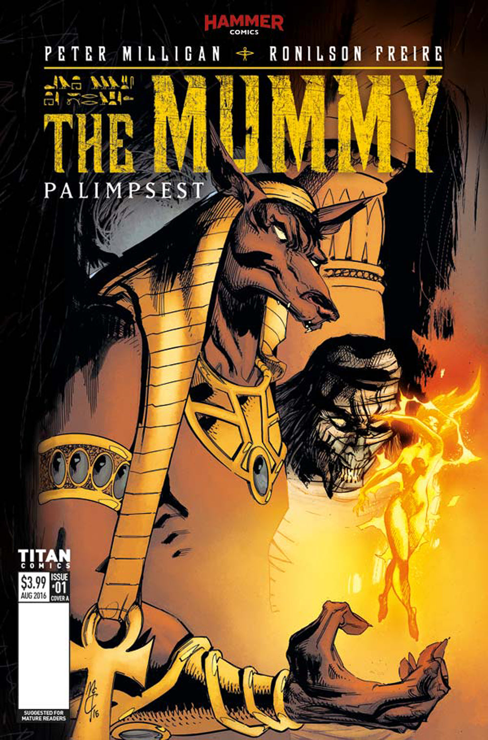 THE MUMMY (HAMMER) #1 (OF 5) CVR A MCCREA