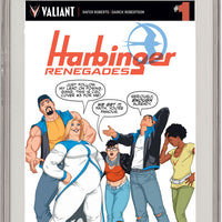 HARBINGER RENEGADE #1 CVR E CGC REPLICA PEREZ