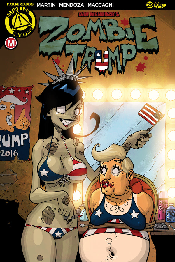 ZOMBIE TRAMP ONGOING #29 CVR E ELECTION (MR)