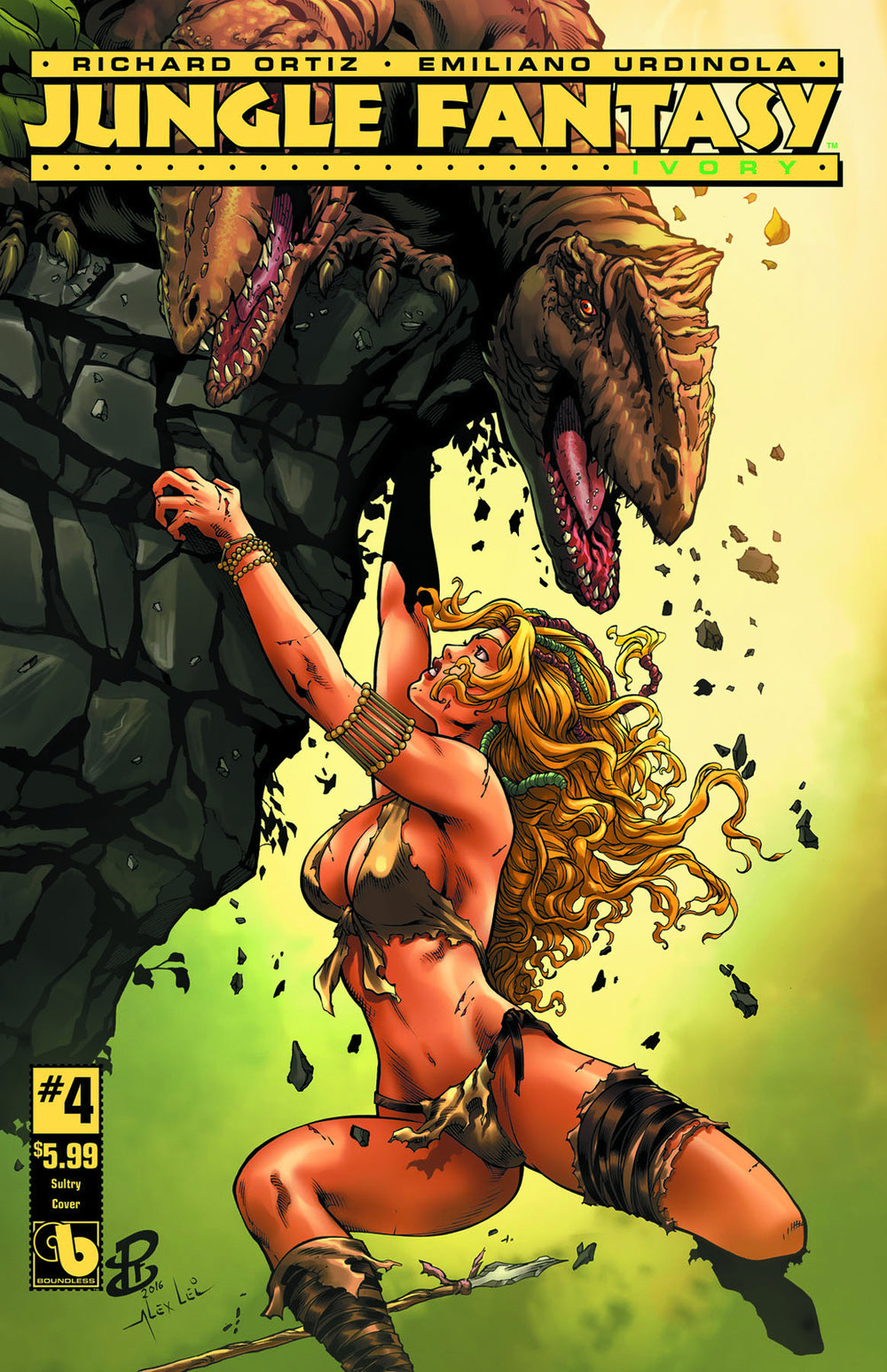 JUNGLE FANTASY IVORY #4 SULTRY CVR (MR)