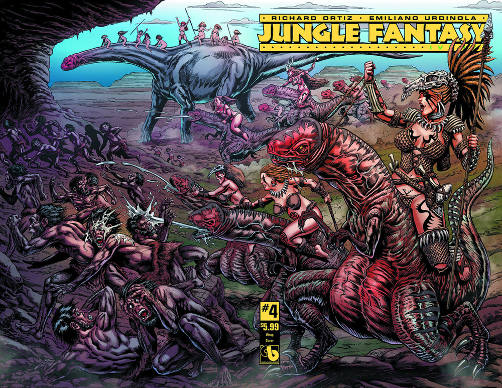 JUNGLE FANTASY IVORY #4 WRAP CVR (MR)