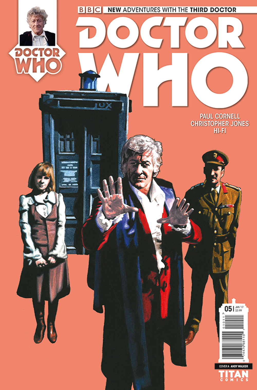 DOCTOR WHO 3RD #5 (OF 5) CVR A WALKER