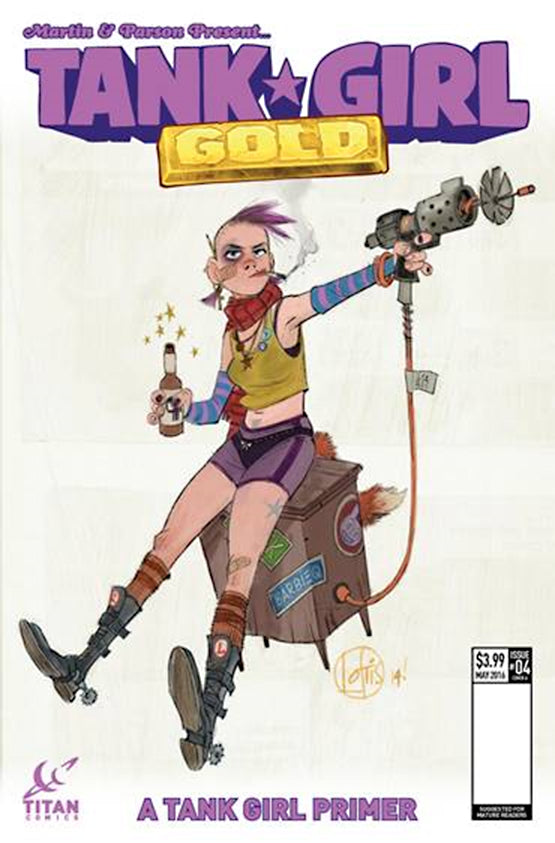 TANK GIRL GOLD #4 (OF 4) CVR A LOFTIS (MR)