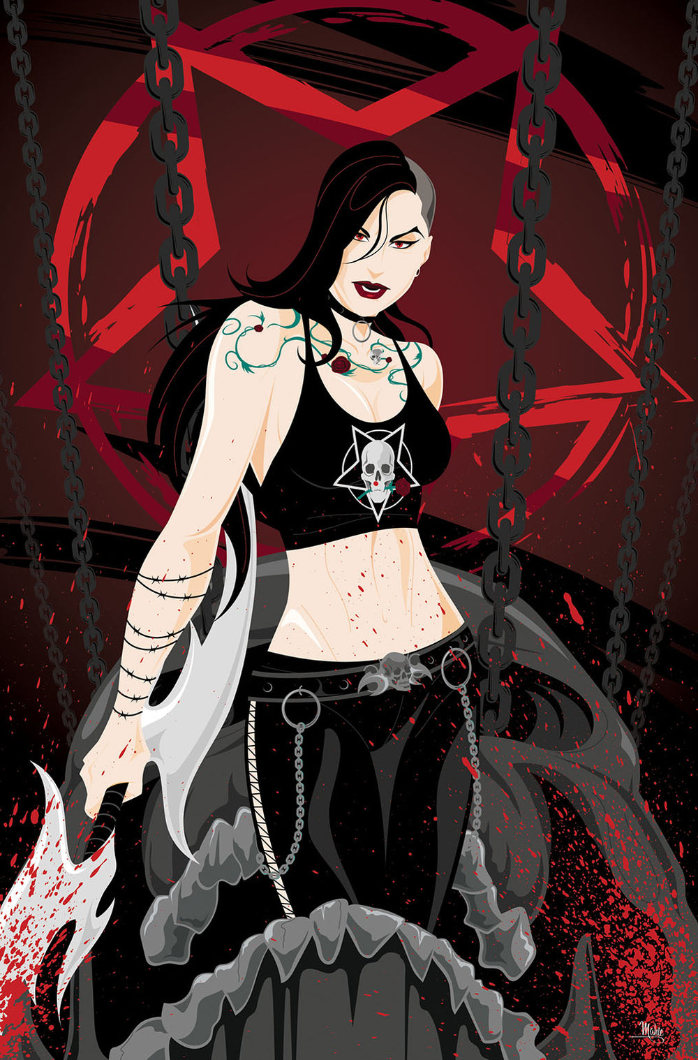 HELLCHILD THE UNHOLY #2 CVR D MAHLE (MR)
