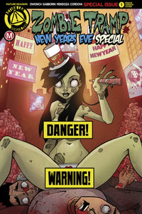 ZOMBIE TRAMP NEW YEARS EVE 2016 CVR B MENDOZA RISQUE (MR)