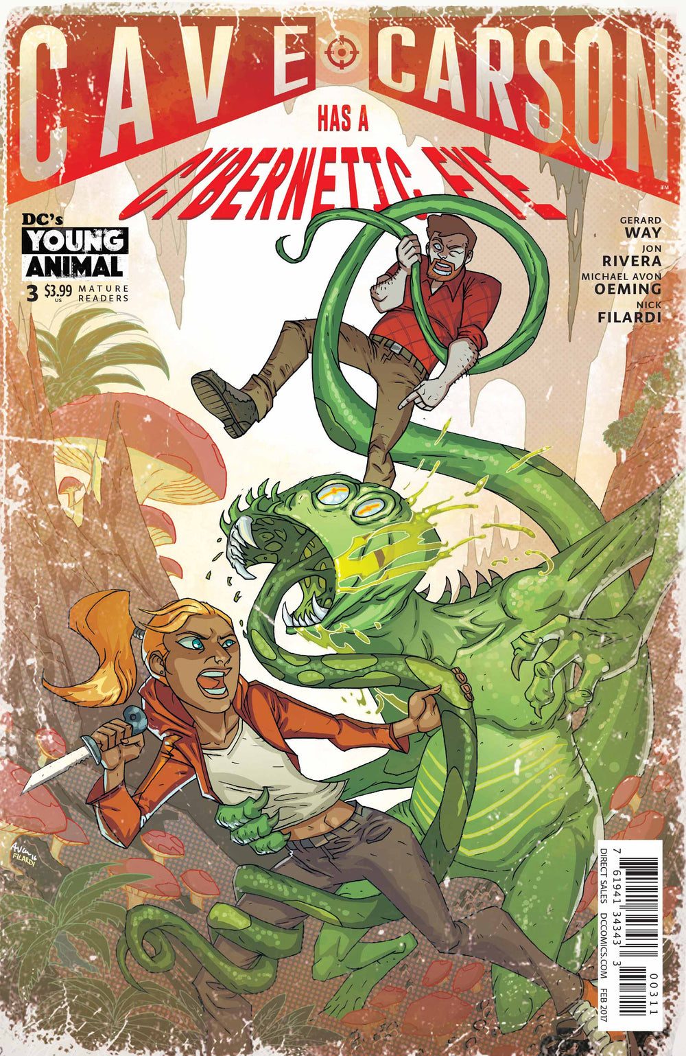 CAVE CARSON HAS A CYBERNETIC EYE #3 (MR)