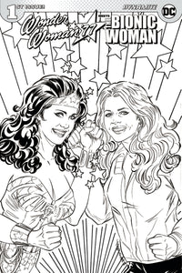 WONDER WOMAN 77 BIONIC WOMAN #1 (OF 6) CVR D COLORING BOOK