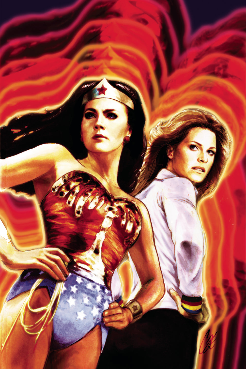 WONDER WOMAN 77 BIONIC WOMAN #1 (OF 6) CVR E 10 COPY INCV