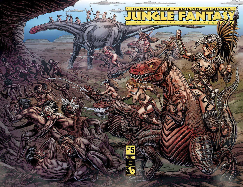 JUNGLE FANTASY IVORY #5 WRAP CVR (MR)