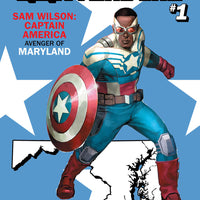 US AVENGERS #1 REIS MARYLAND STATE VAR NOW