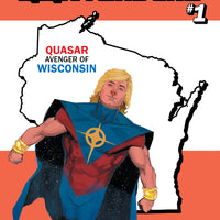 US AVENGERS #1 REIS WISCONSIN STATE VAR NOW