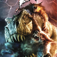 AM DARK WEREWOLVES VS DINOSAURS VS YETIS #2 VICIOUS CVR (C: