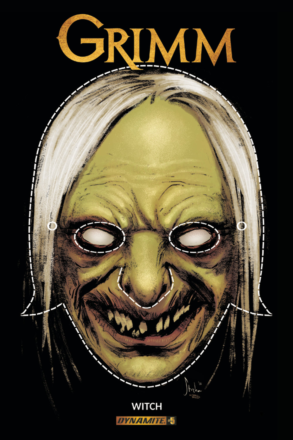 GRIMM V2 #5 (OF 5) CVR B STRAHM MASK