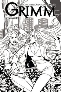 GRIMM V2 #5 (OF 5) CVR C 10 COPY SANAPO B&W INCV (NET)
