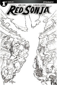 RED SONJA #1 CVR I 30 COPY RUBI B&W INCV (NET)
