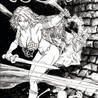RED SONJA #1 CVR J 40 COPY PETERSON B&W INCV (NET)