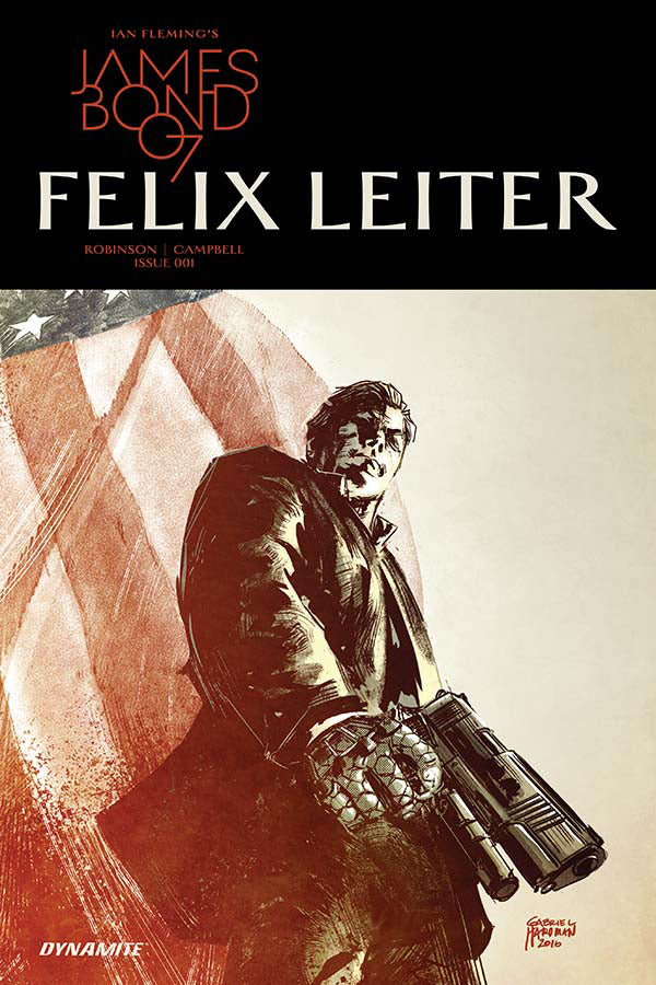 JAMES BOND FELIX LEITER #1 (OF 6) CVR B UNLOCK HARDMAN INCV