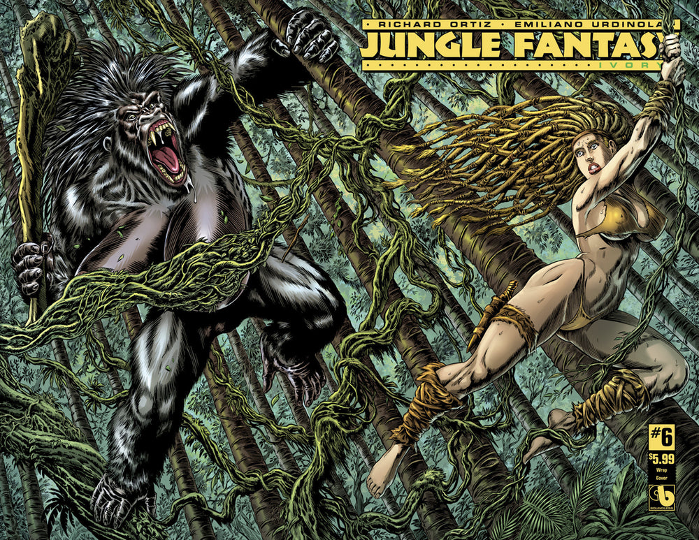 JUNGLE FANTASY IVORY #6 WRAP CVR (MR)