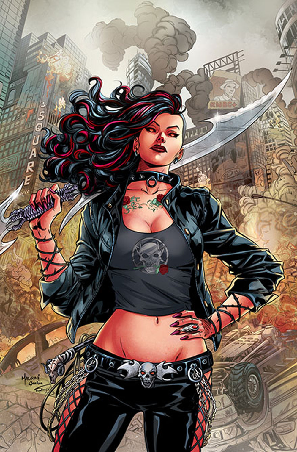 HELLCHILD THE UNHOLY #4 CVR A MALSUNI (MR)