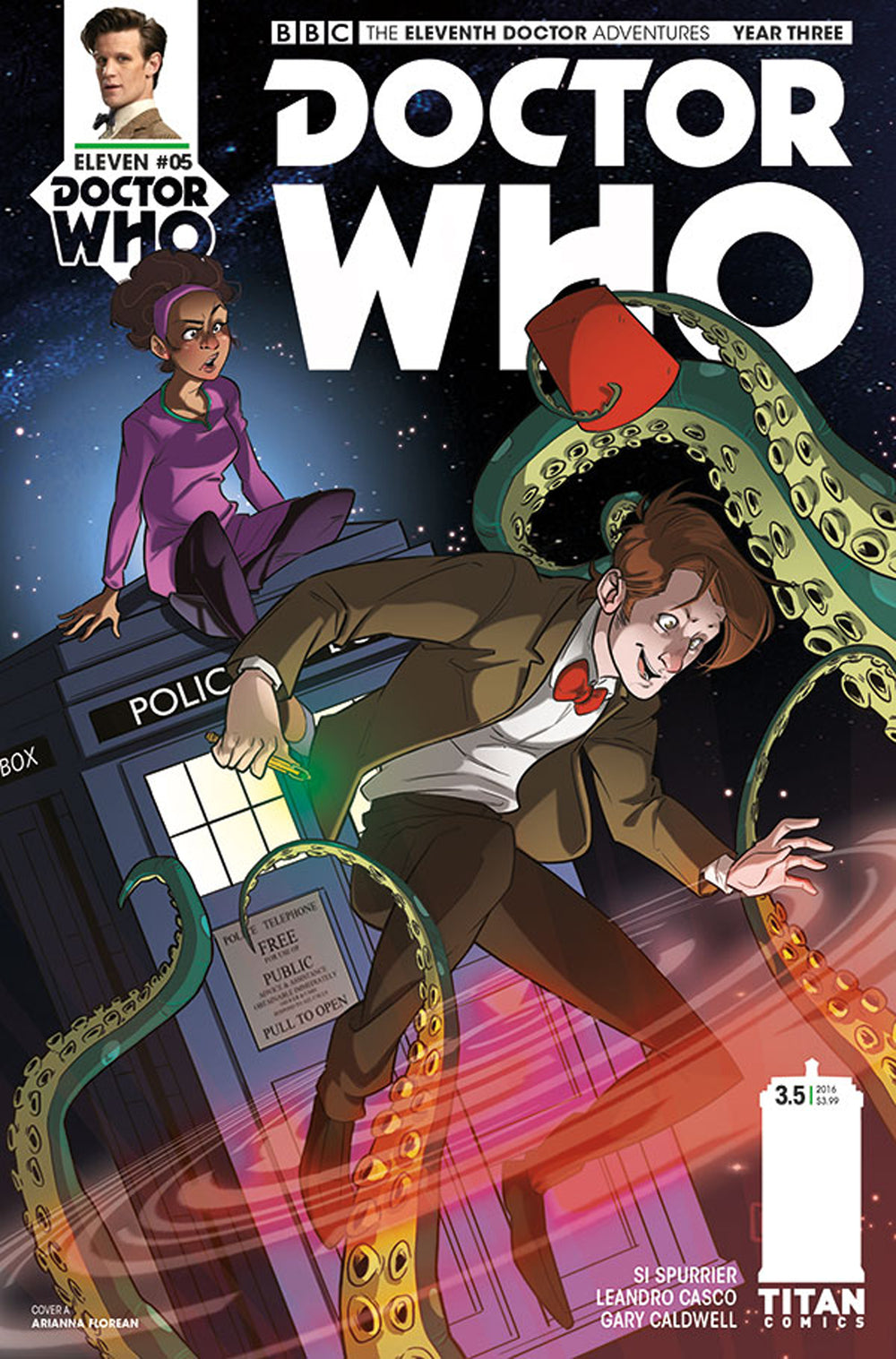 DOCTOR WHO 11TH YEAR THREE #5 CVR A FLOREAN