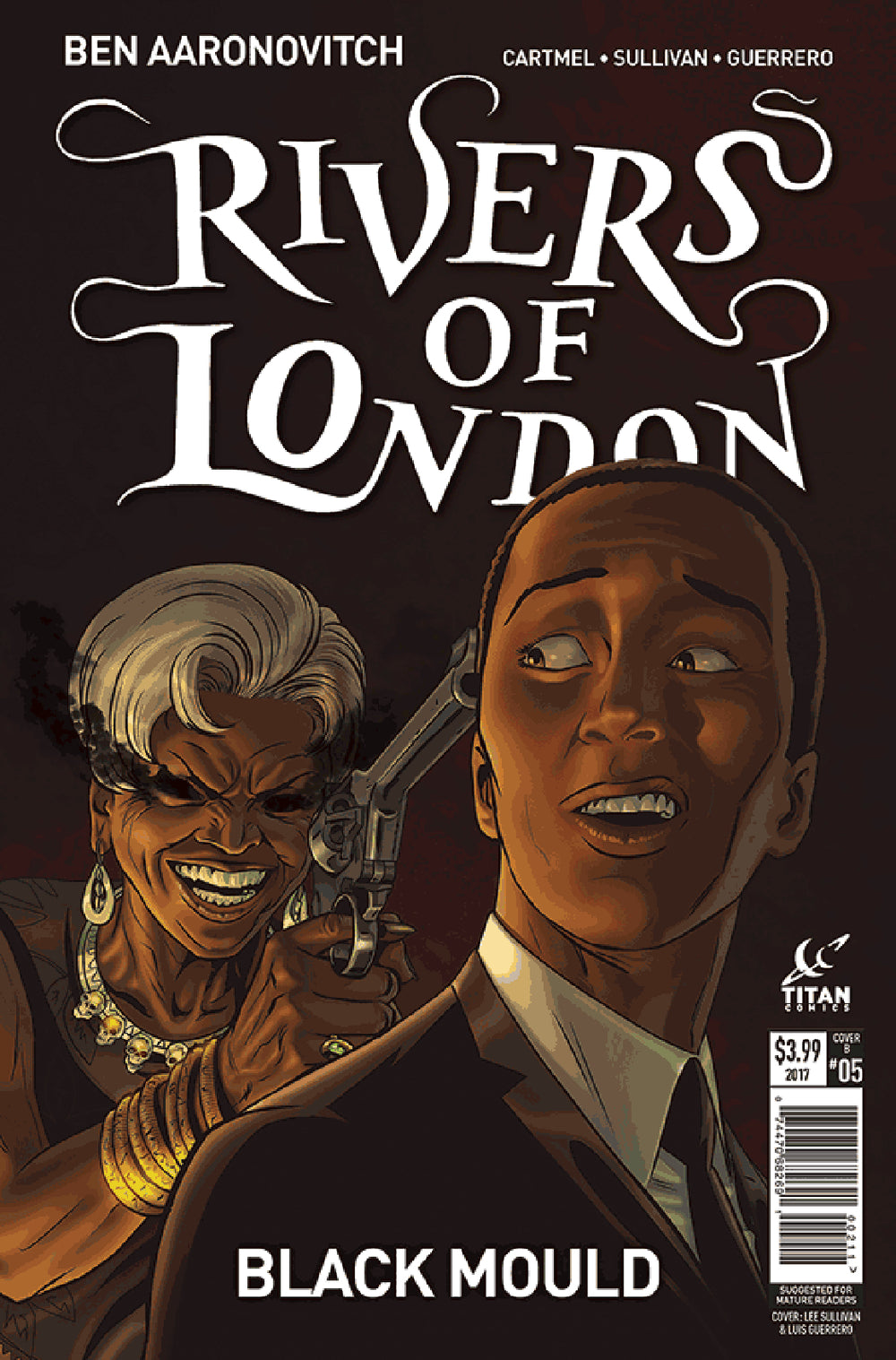 RIVERS OF LONDON BLACK MOULD #5 (OF 5) CVR B SULLIVAN (MR)