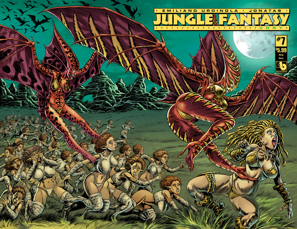 JUNGLE FANTASY IVORY #7 WRAP CVR (MR)