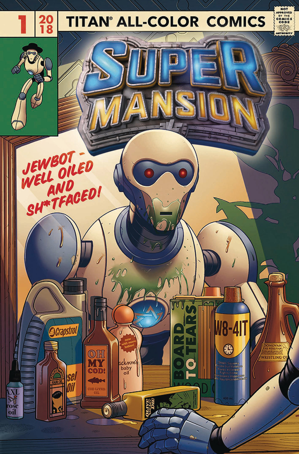 SUPERMANSION #1 (OF 2) CVR A ELPHICK (RES) (MR)
