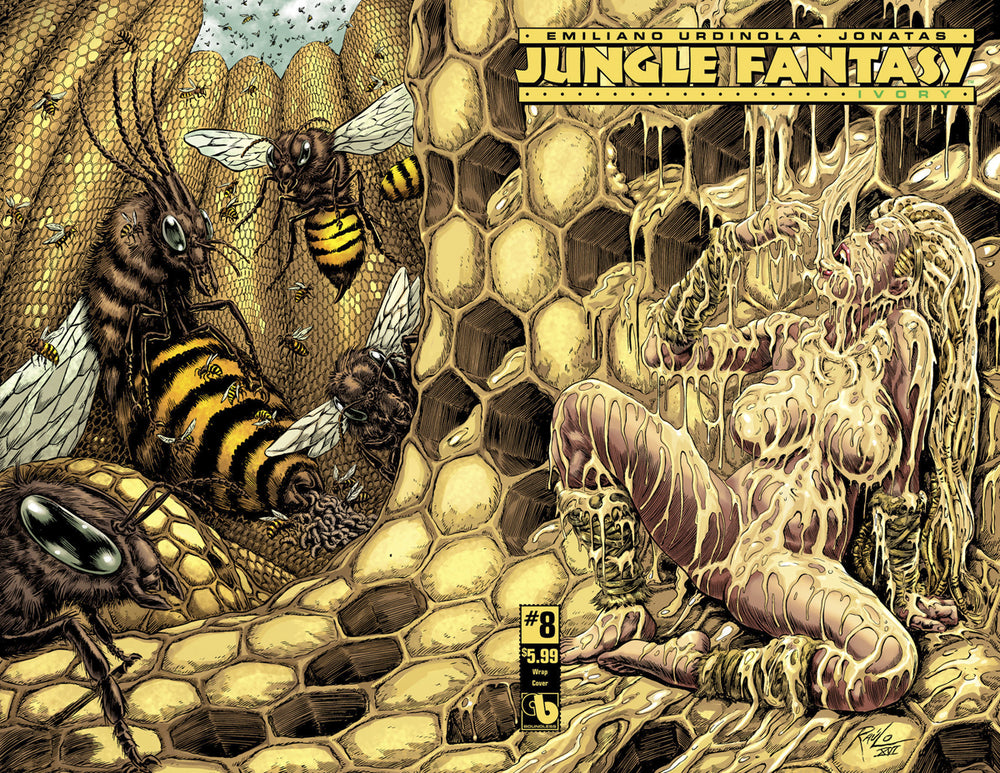 JUNGLE FANTASY IVORY #8 WRAP CVR (MR)