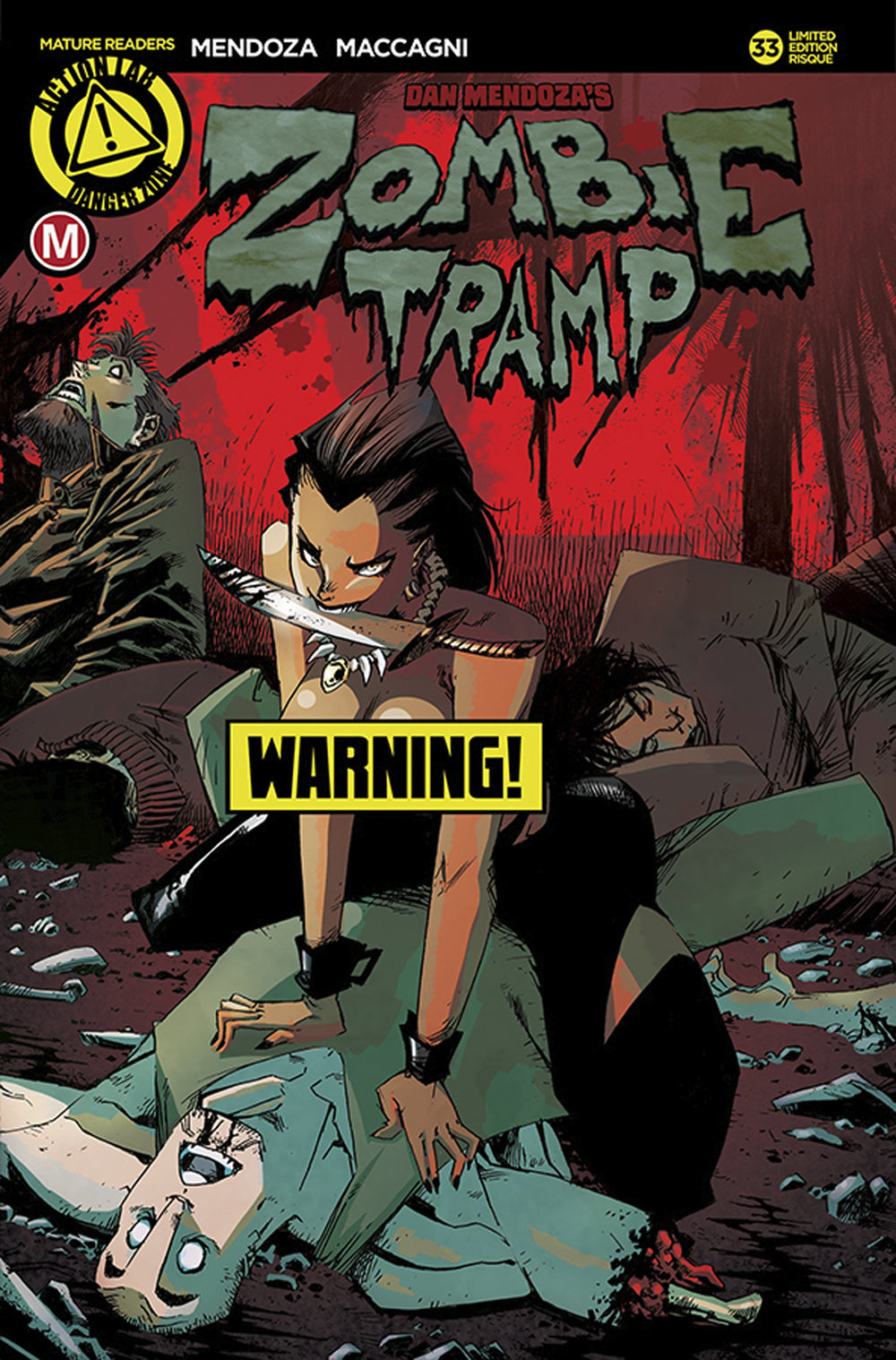 ZOMBIE TRAMP ONGOING #33 CVR D FRESH KILL RISQUE (MR)