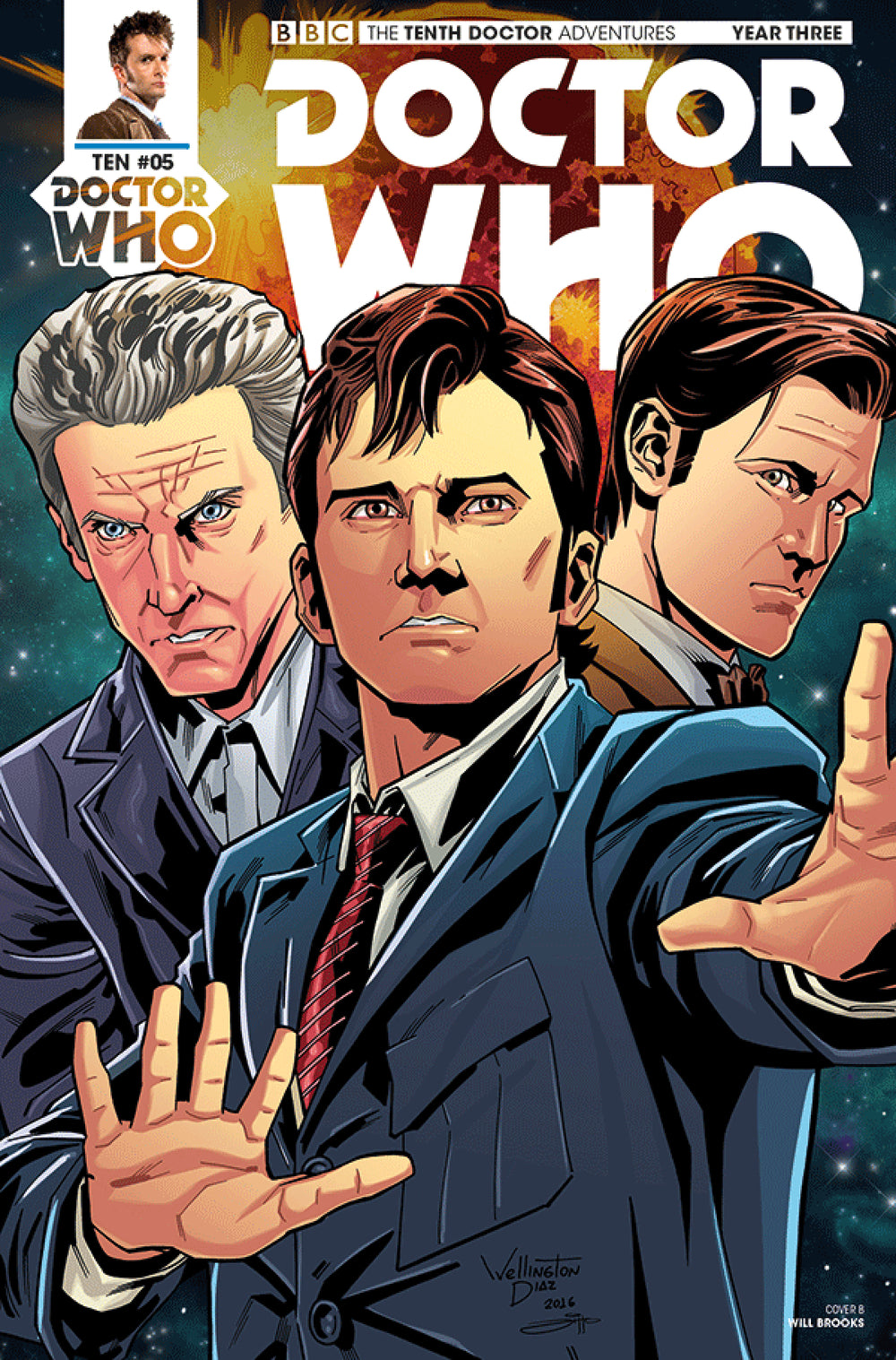 DOCTOR WHO 10TH YEAR THREE #5 CVR C DIAZ