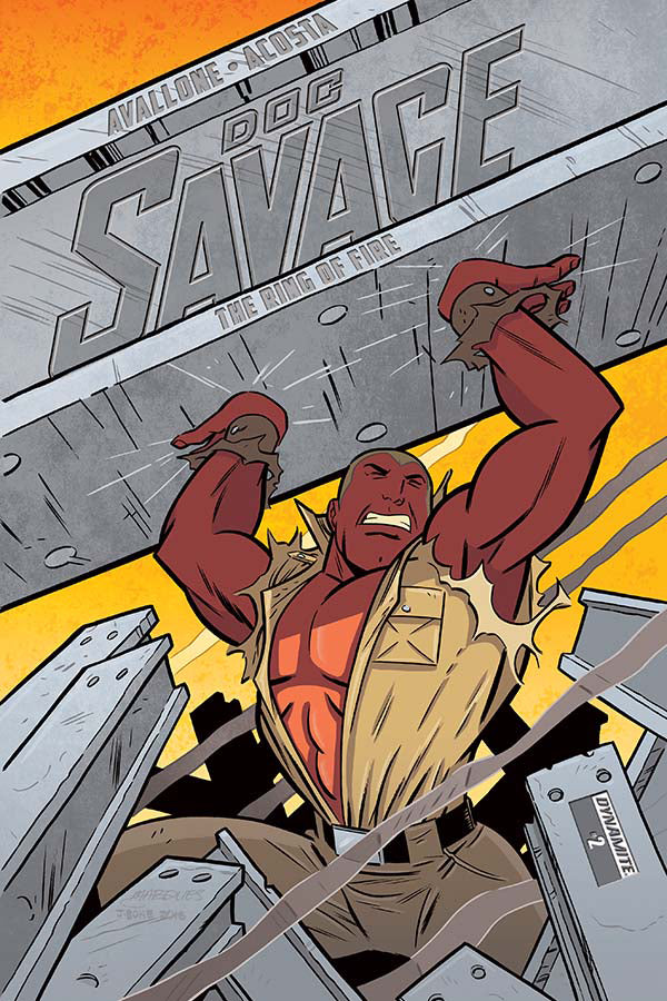 DOC SAVAGE RING OF FIRE #2 (OF 4) CVR B MARQUES