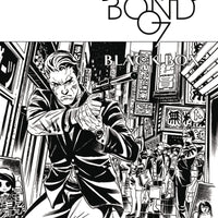 JAMES BOND #2 CVR D 10 COPY VALLETTA B&W INCV (NET)