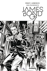 JAMES BOND #2 CVR D 10 COPY VALLETTA B&W INCV (NET)