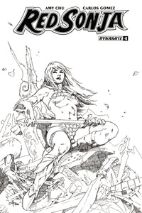 RED SONJA #4 CVR H 30 COPY RUBI B&W INCV (NET)