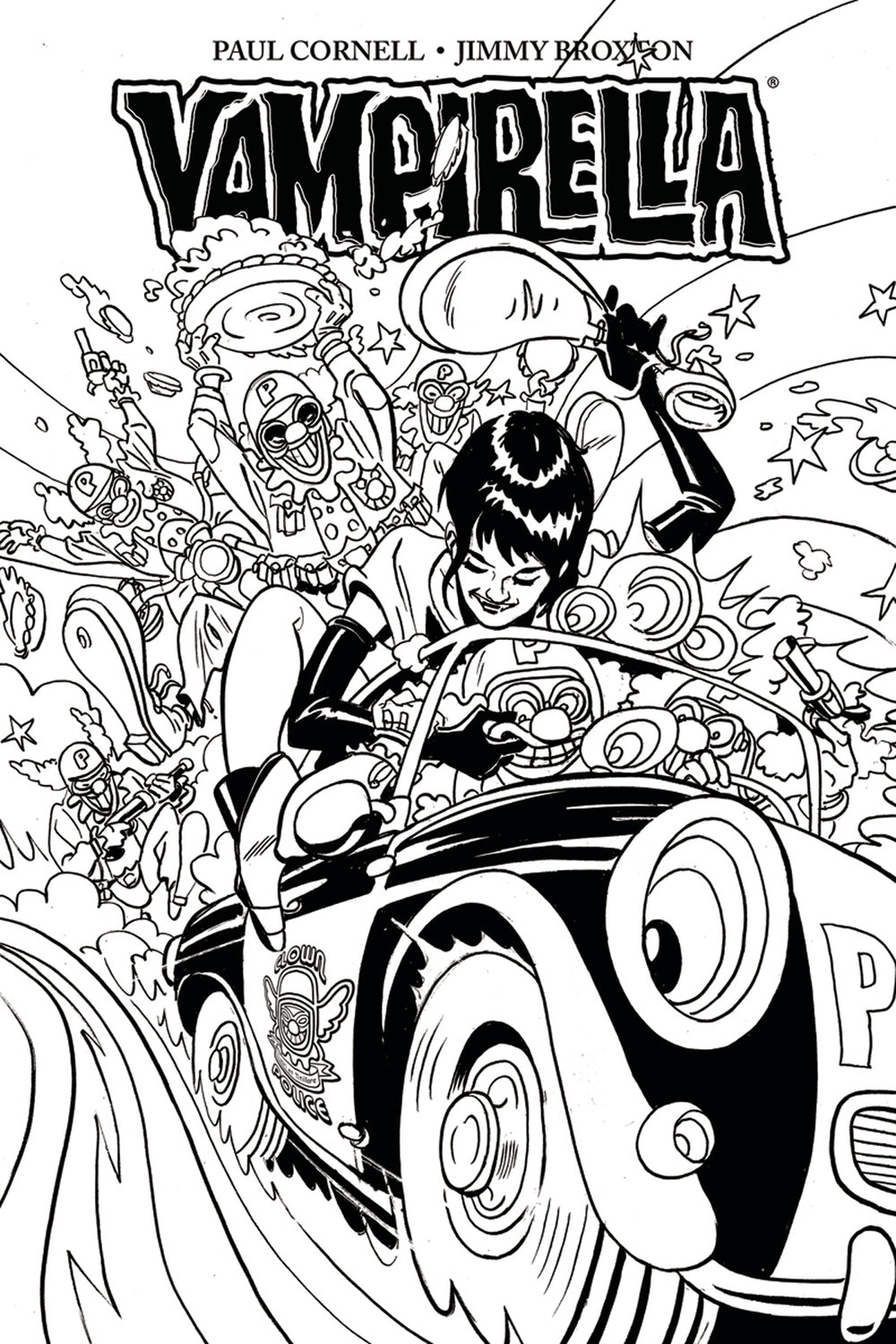 VAMPIRELLA #2 CVR G 30 COPY BROXTON B&W INCV