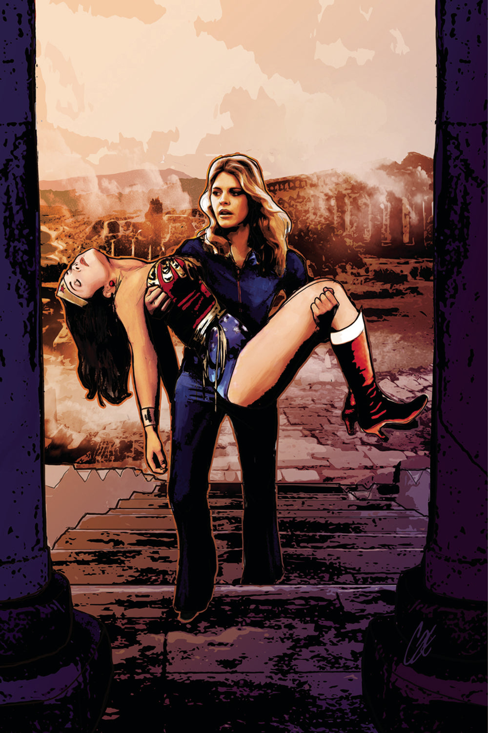 WONDER WOMAN 77 BIONIC WOMAN #5 (OF 6) CVR C 10 COPY INCV