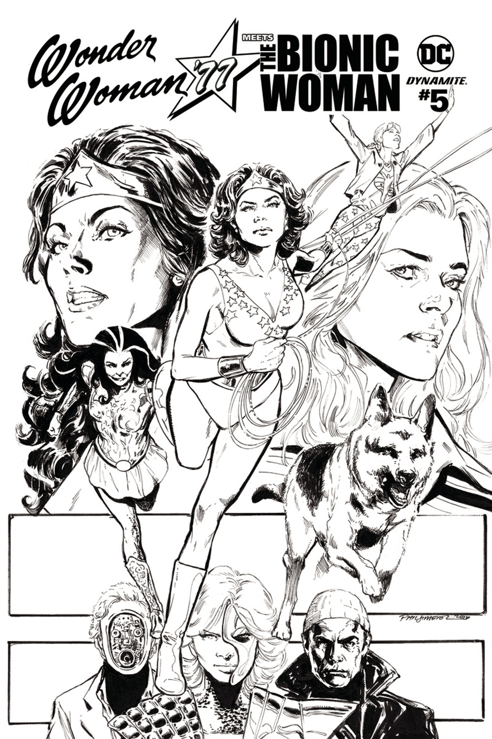 WONDER WOMAN 77 BIONIC WOMAN #5 (OF 6) CVR D 25 COPY INCV