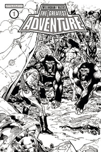 GREATEST ADVENTURE #1 CVR D 10 COPY CASTRO B&W INCV (NET)