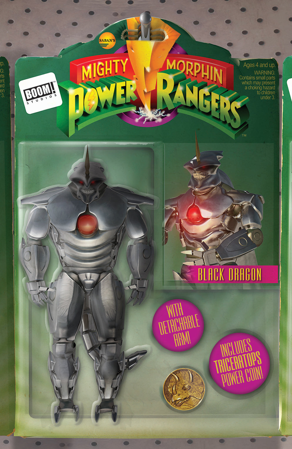 MIGHTY MORPHIN POWER RANGERS #14 UNLOCK ACTION FIGURE VAR