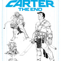 JOHN CARTER THE END #1 UNIQUE ARTBOARD FOC INCV (NET)