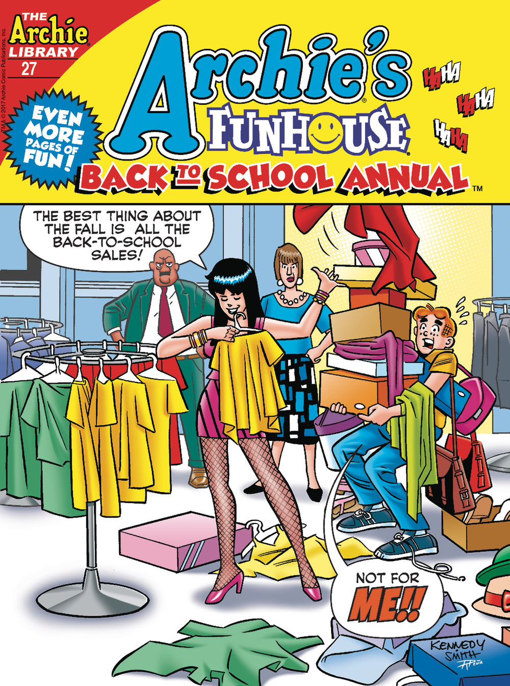 ARCHIE FUNHOUSE BACK TO SCHOOL ANNUAL DIGEST #27 (RES)