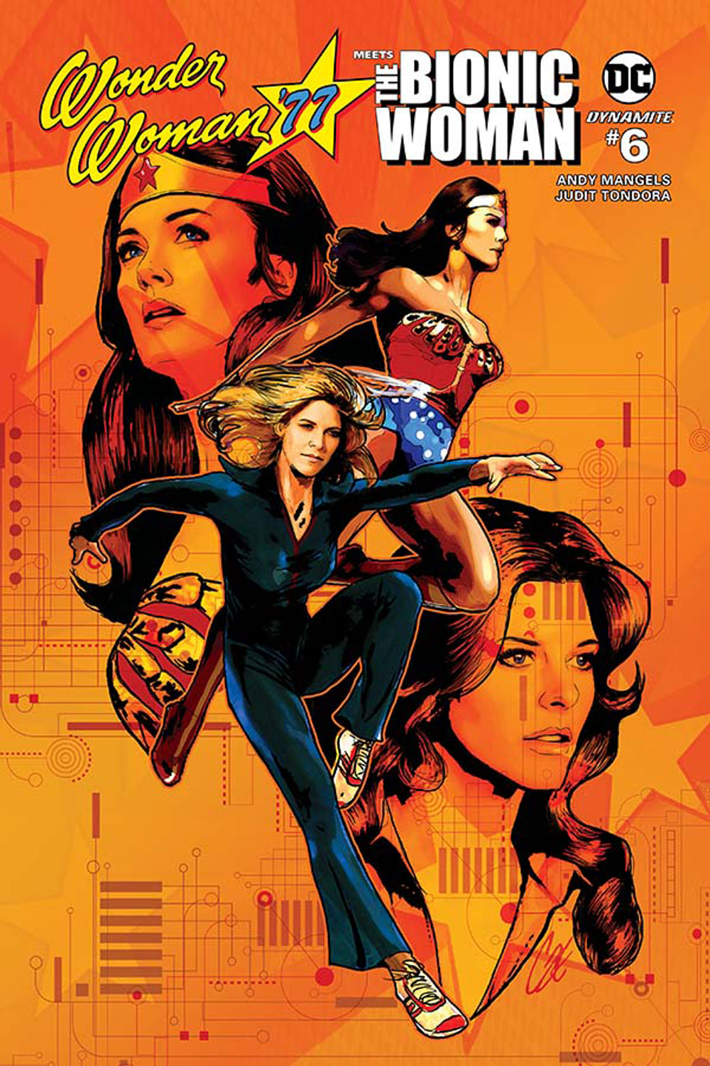 WONDER WOMAN 77 BIONIC WOMAN #6 (OF 6) CVR A STAGGS