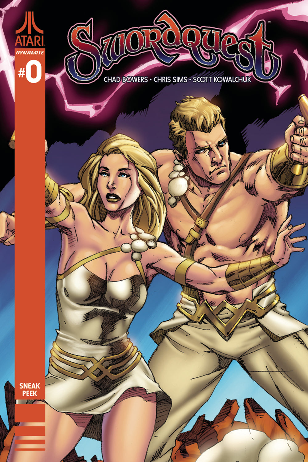 SWORDQUEST #0 CVR B 25 COPY RUBI SNEAK PEEK INCV (NET)
