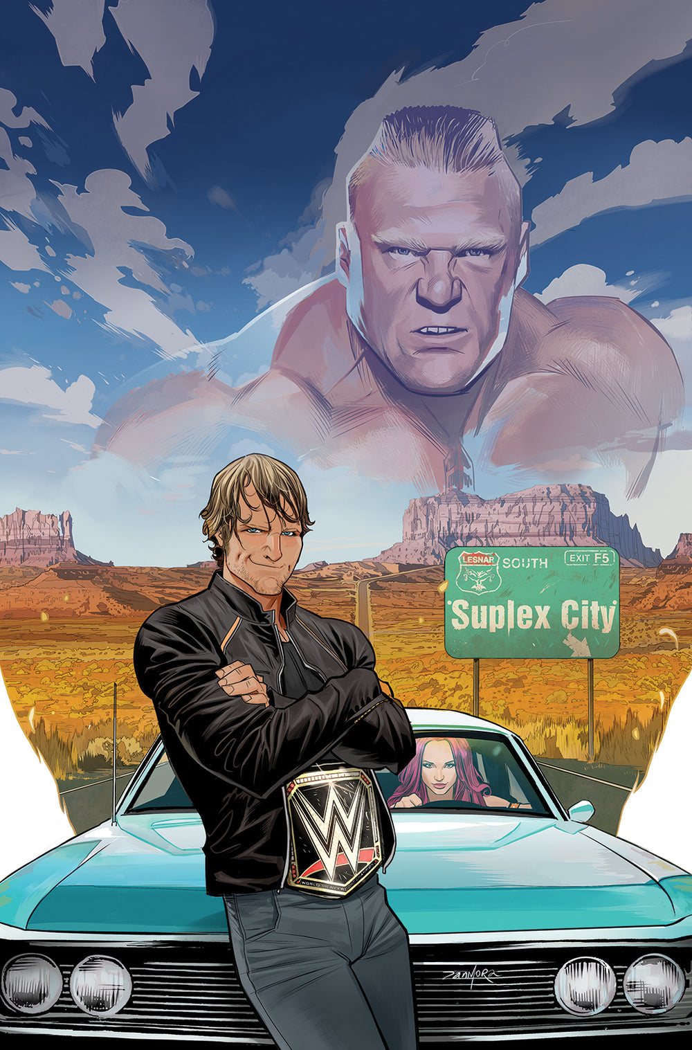 WWE #5 MAIN CVR
