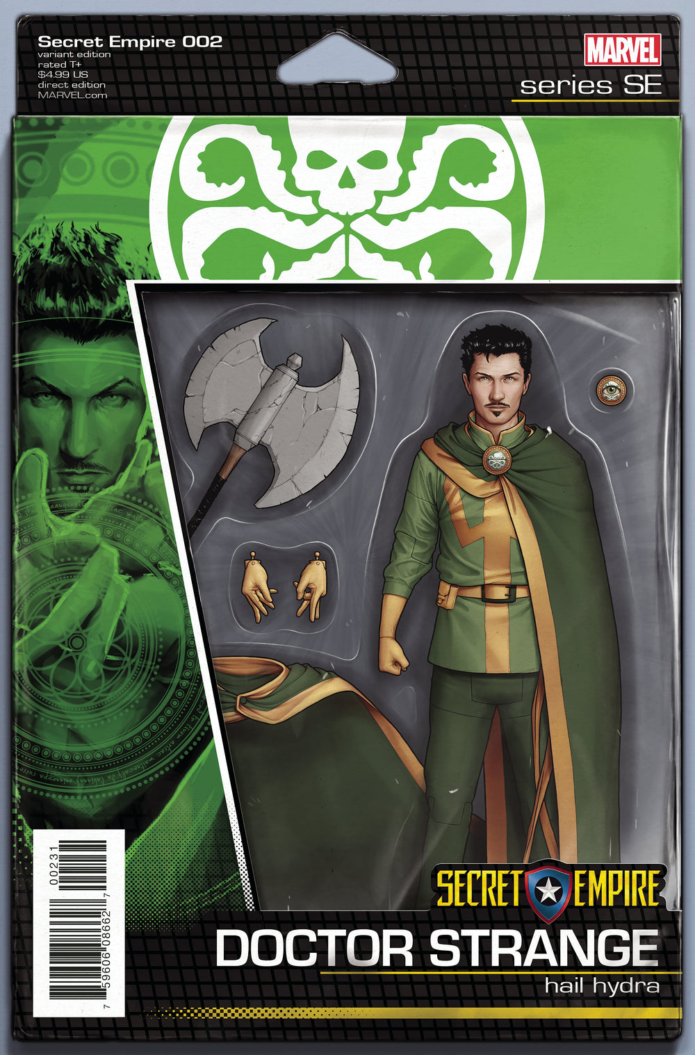 SECRET EMPIRE #2 (OF 10) CHRISTOPHER ACTION FIGURE VAR