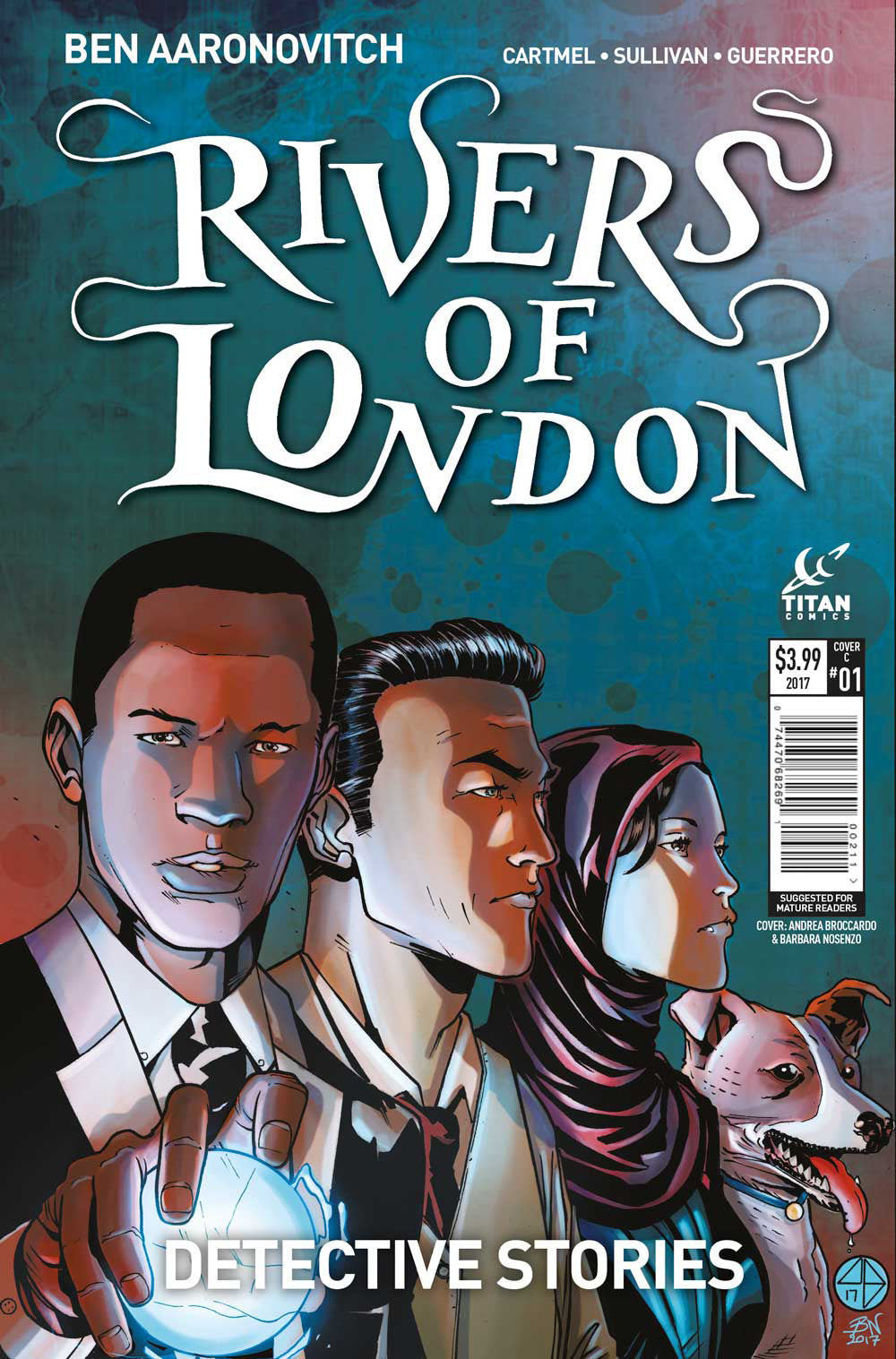 RIVERS OF LONDON DETECTIVE STORIES #1 (OF 4) CVR C BROCCARDO