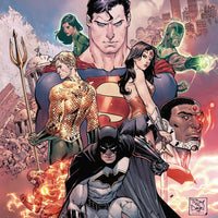 JUSTICE LEAGUE REBIRTH DLX COLL HC BOOK 01