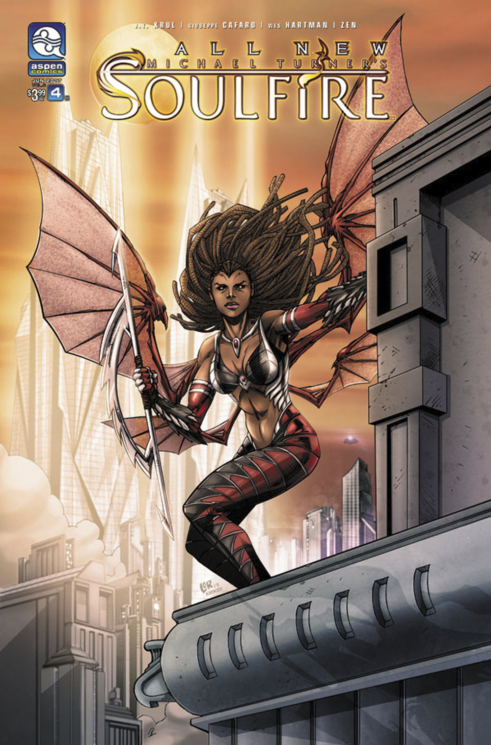 ALL NEW SOULFIRE #4 CVR B LORENZANA