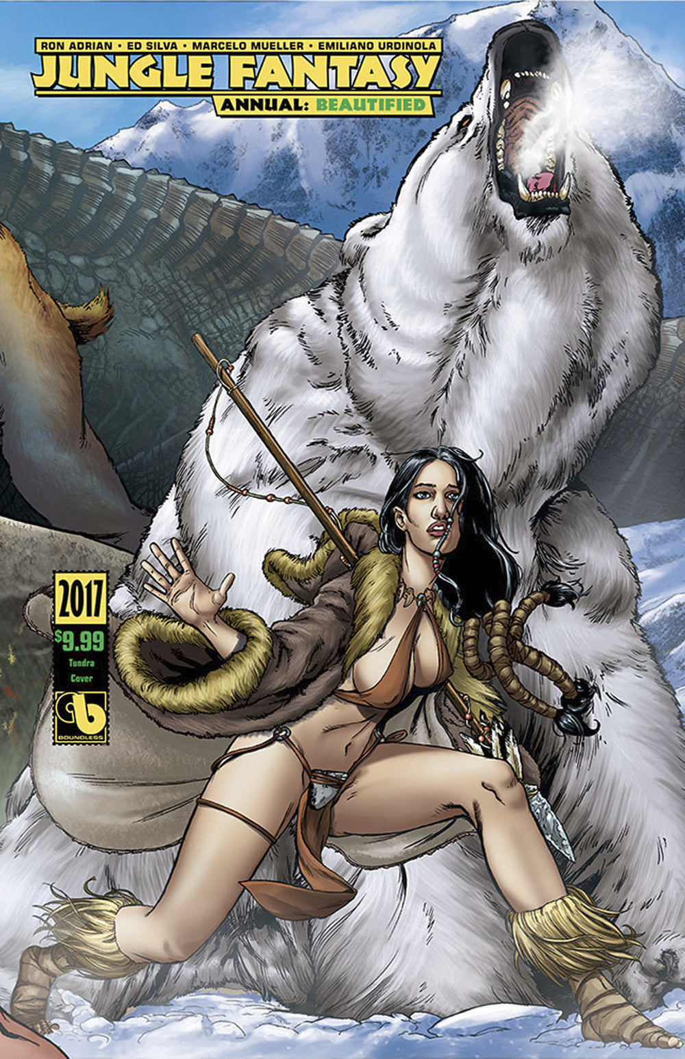 JUNGLE FANTASY ANNUAL 2017 BEAUTIFIED TUNDRA CVR (MR)