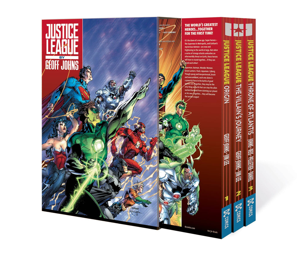 JUSTICE LEAGUE BY GEOFF JOHNS BOX SET VOL 01